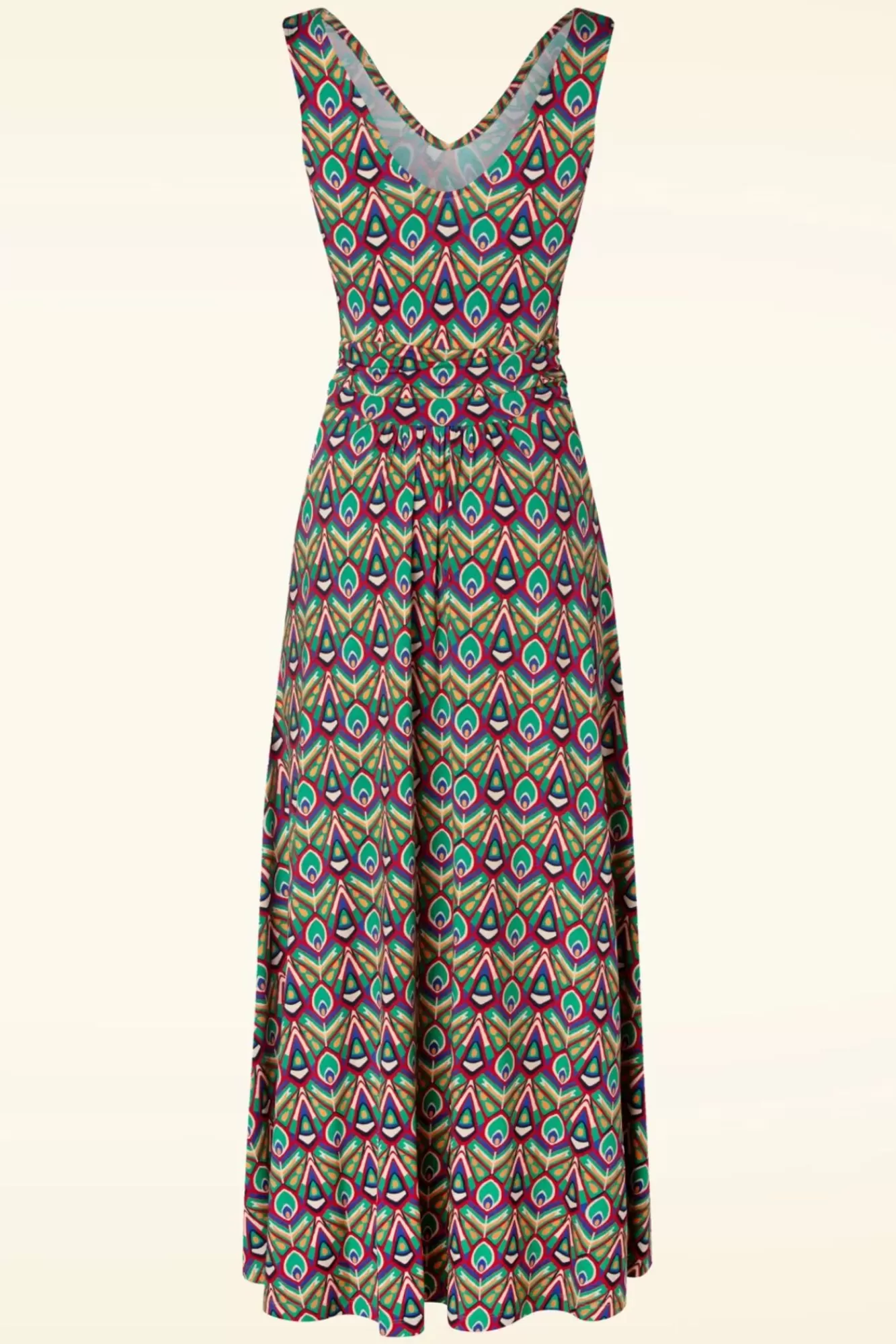 Princesse Nomade Blondy Maxi Jurk In Ethnic | Vrouwen Plus Size Jurken