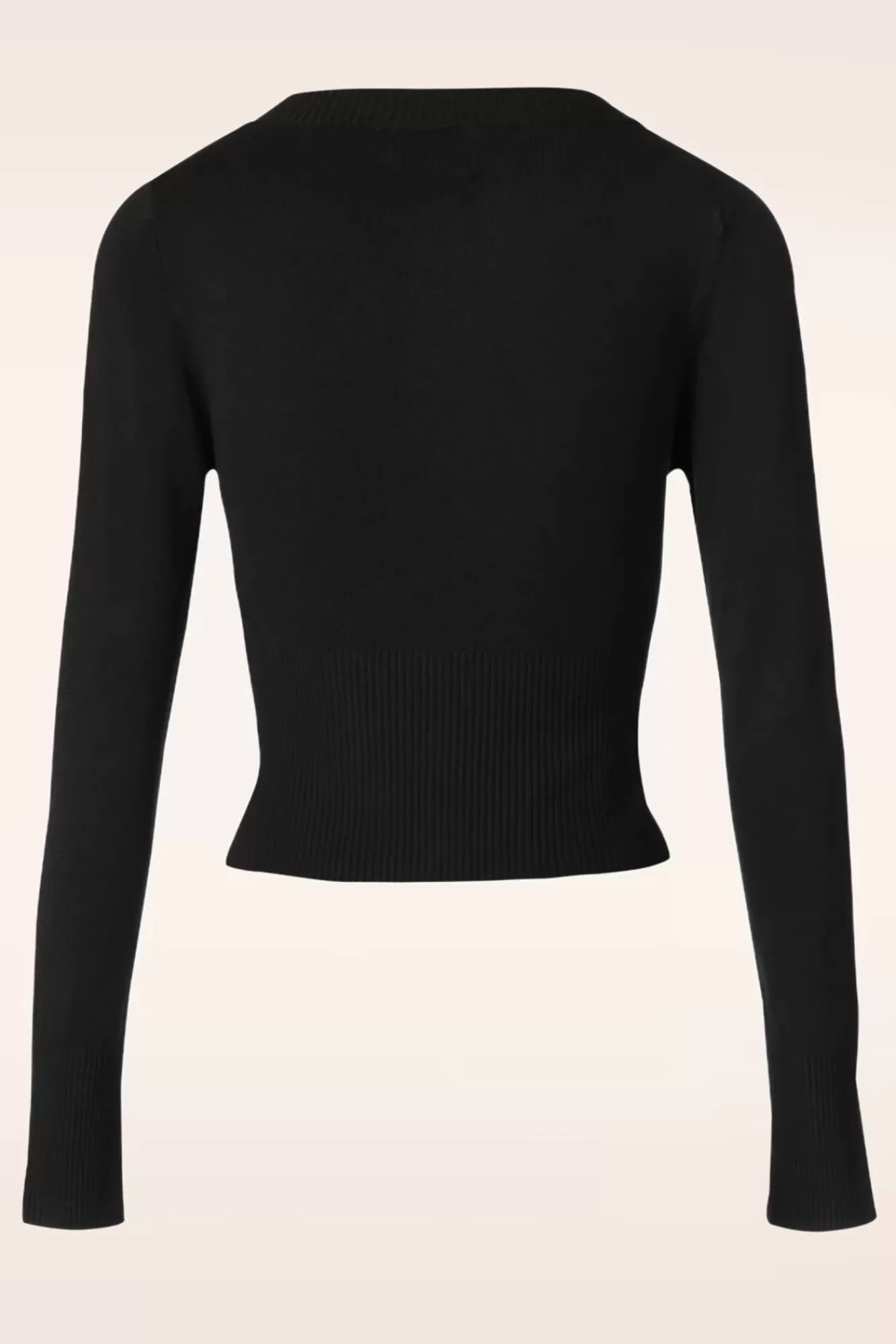 Banned Retro Dolly Vest In Zwart | Vrouwen Vestjes