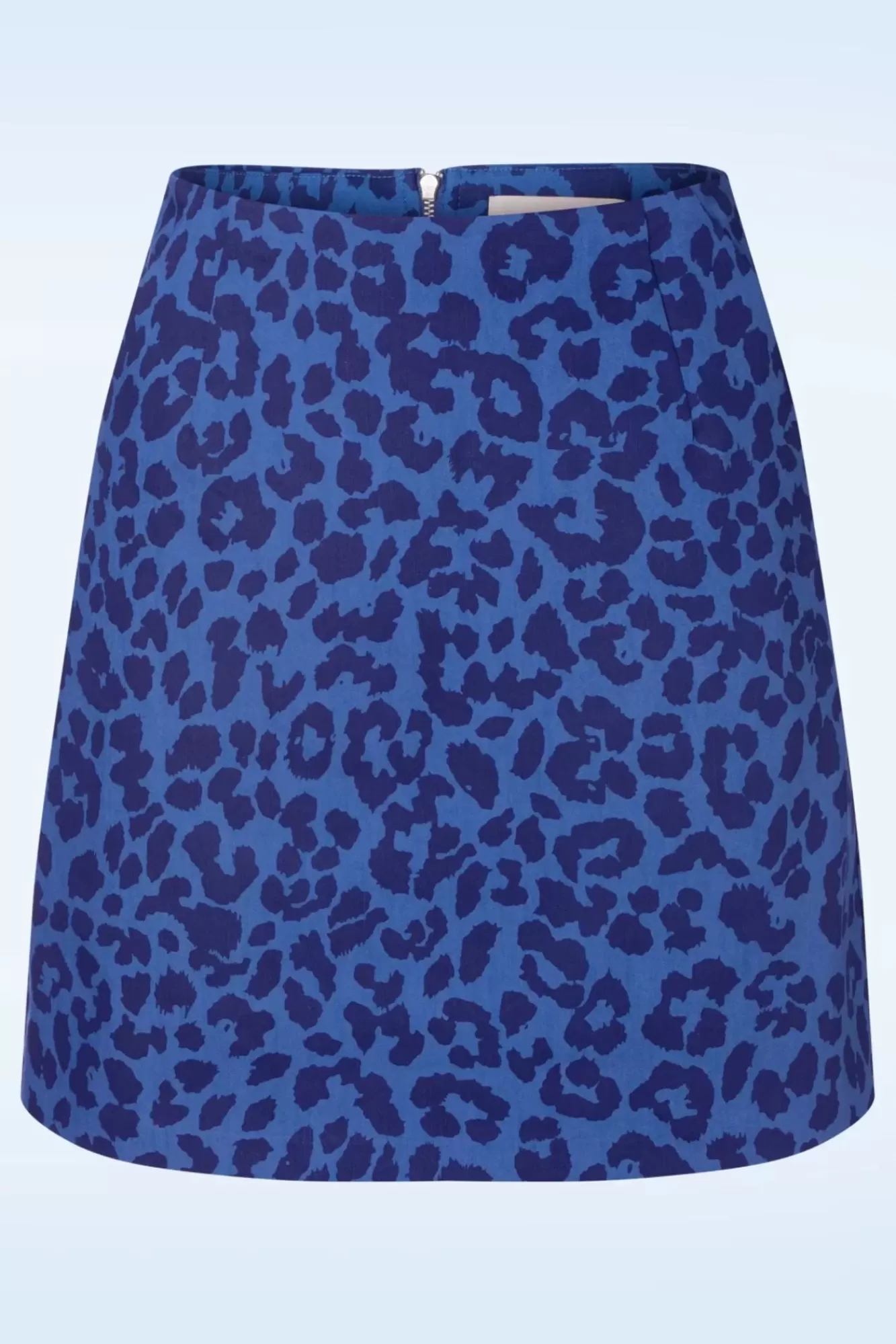 Louche Dylan Animal Magic Rok In Blauw | Vrouwen Rokken