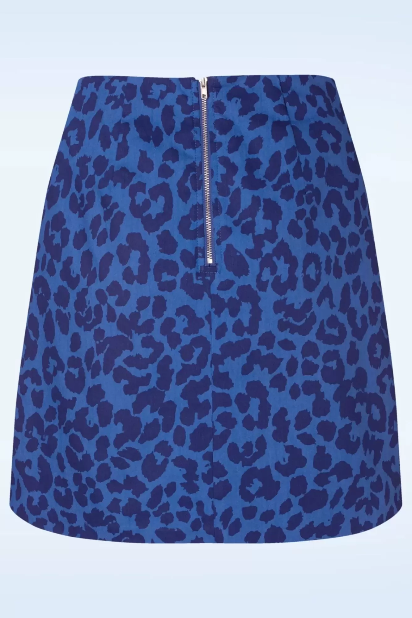 Louche Dylan Animal Magic Rok In Blauw | Vrouwen Rokken