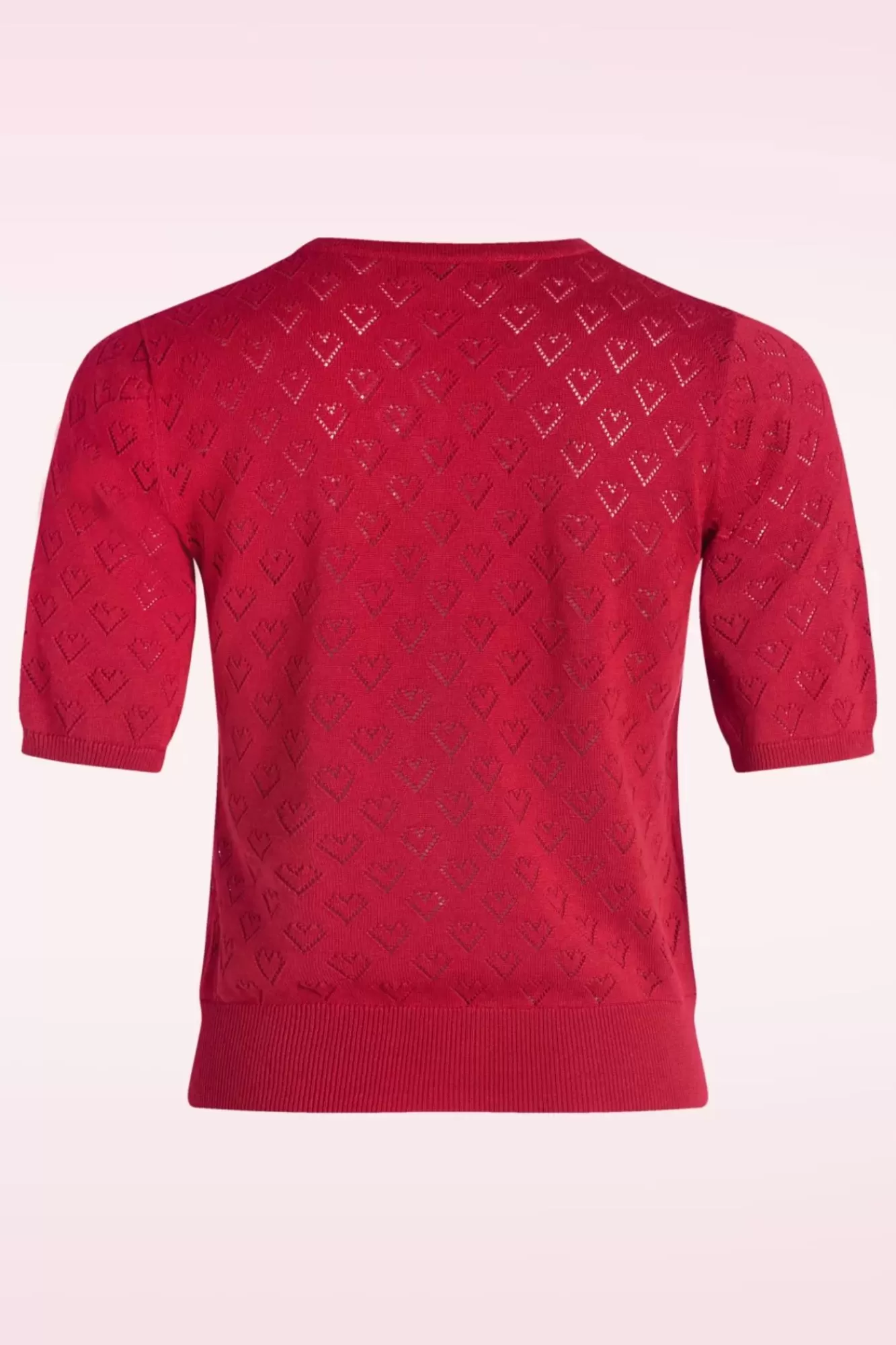 Banned Retro Heart Blooms Cardigan In Rood | Vrouwen Vestjes
