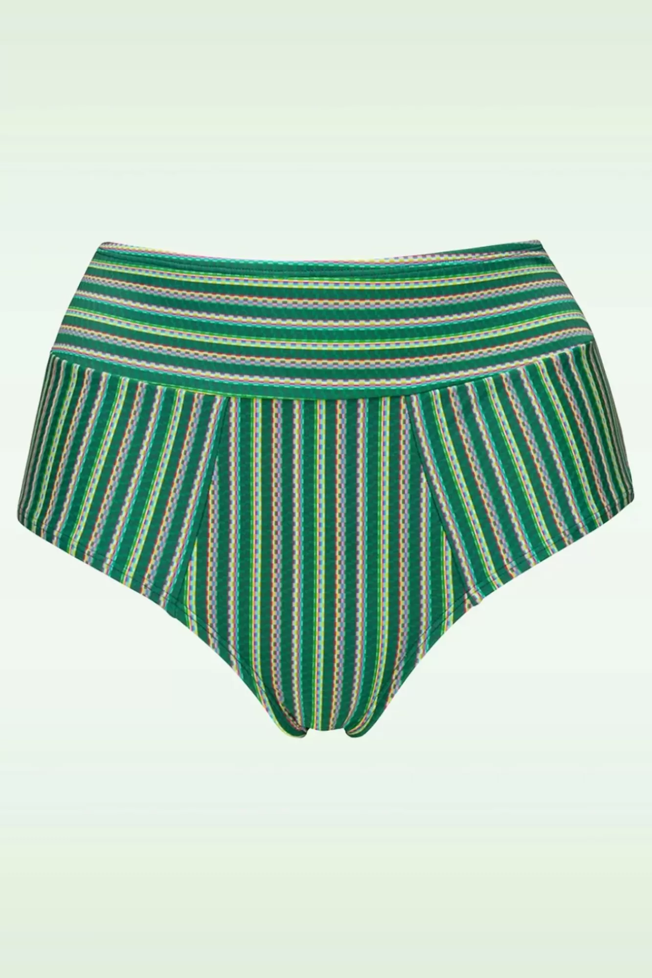 Marlies Dekkers Holi Vintage High Waist Bikini Broekje In Botanisch Groen | Vrouwen Bikini'S