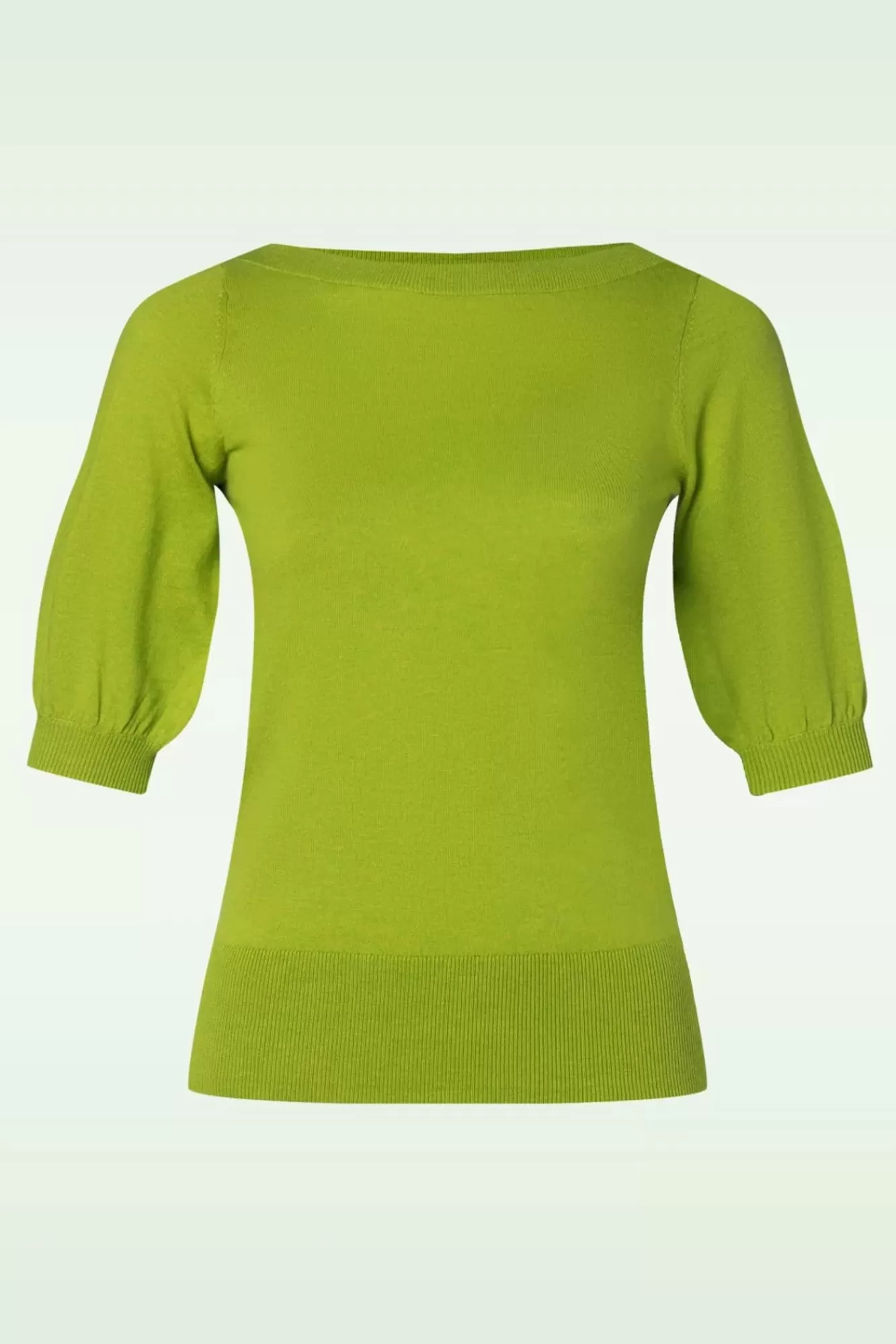 King Louie Ivy Cocoon Top In Limoen | Vrouwen Truitjes