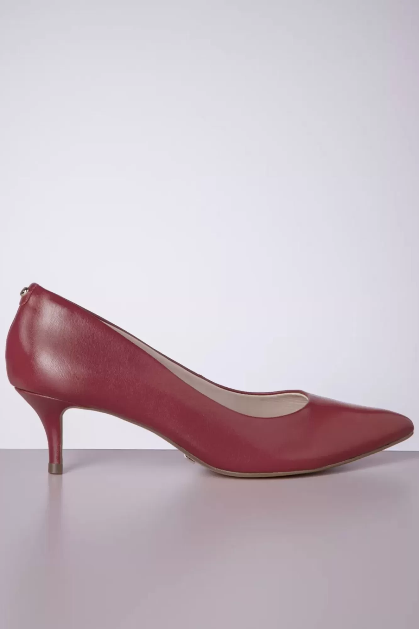 Parodi Shoes Josephine Pumps Van Leder In Rood | Vrouwen Pumps