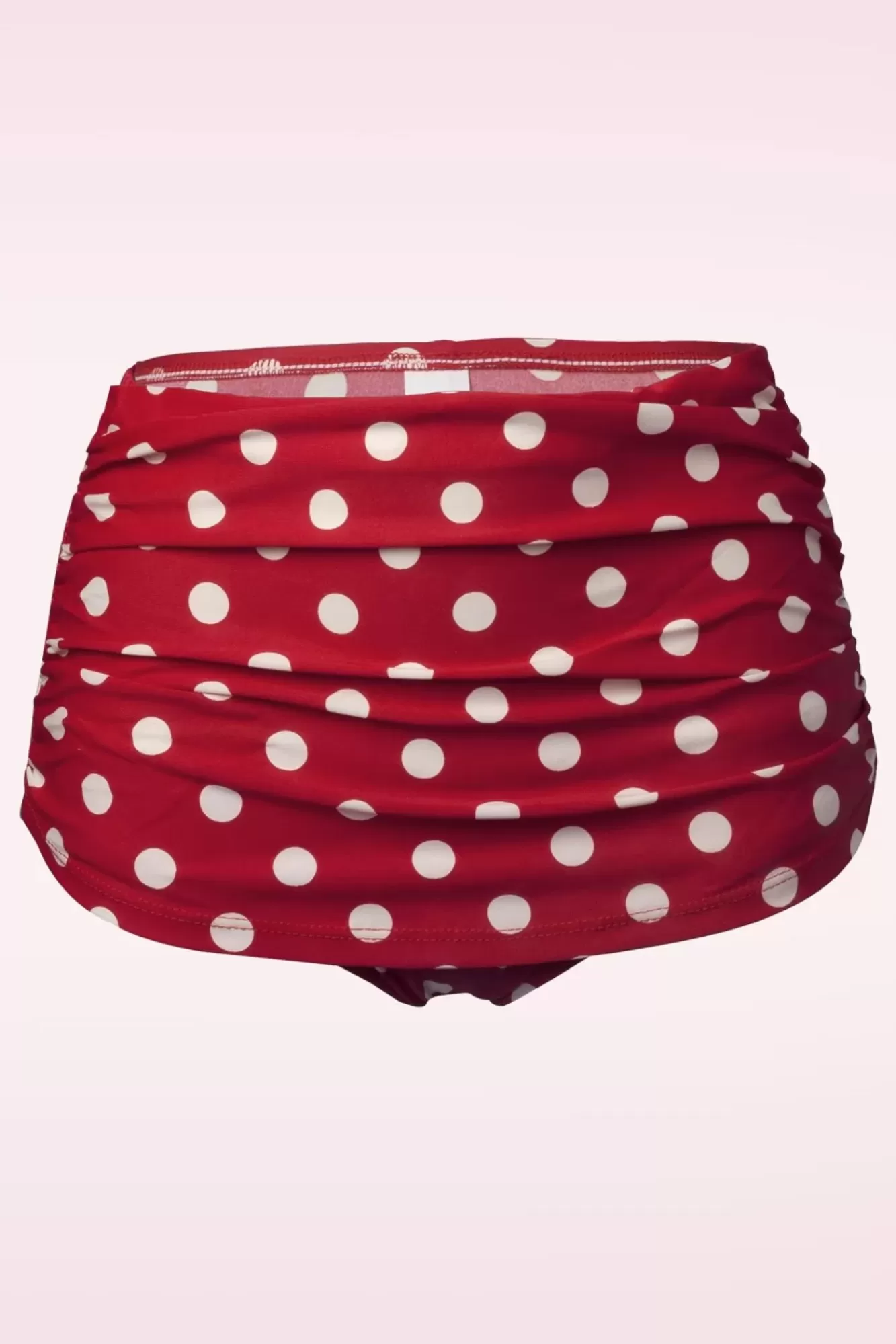 Esther Williams Klassieke Polka-Bikinibroek In Rood En Wit | Vrouwen Bikini'S