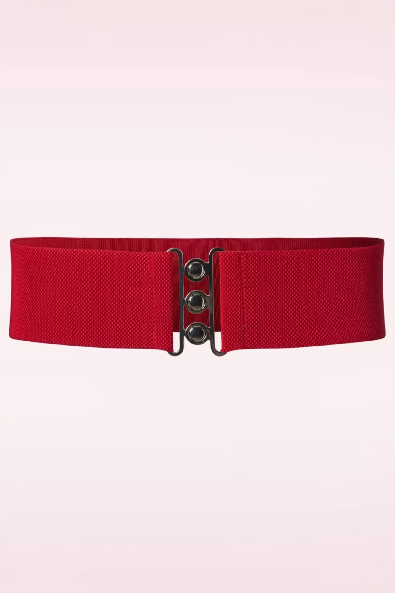 Banned Retro Lauren Vintage Stretchriem In Rood | Vrouwen Riemen