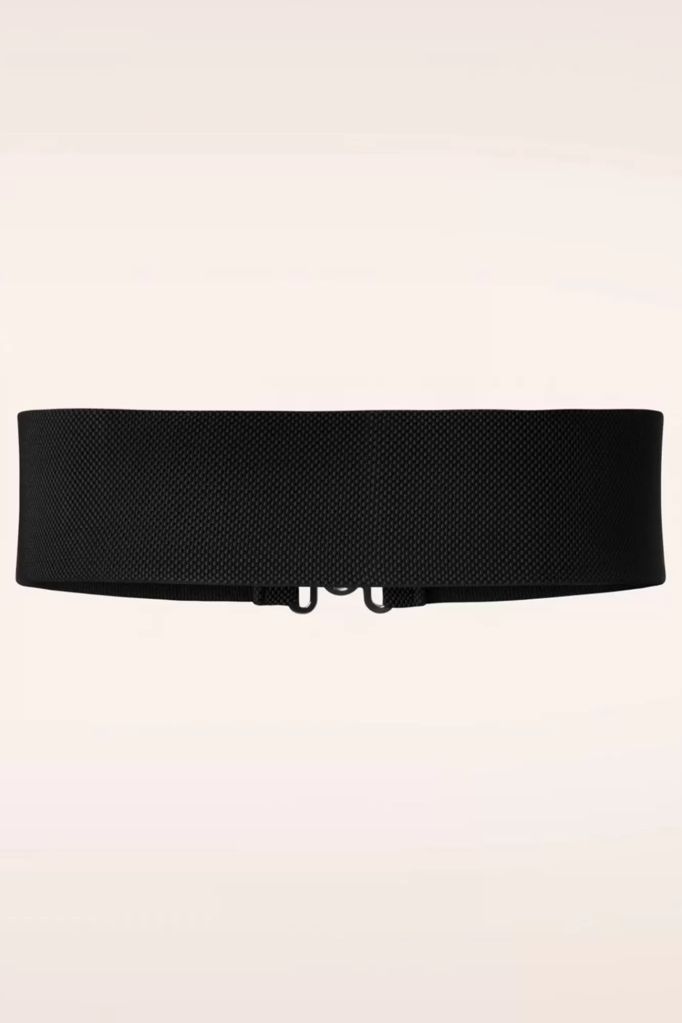 Banned Retro Lauren Vintage Stretchriem In Zwart | Vrouwen Riemen