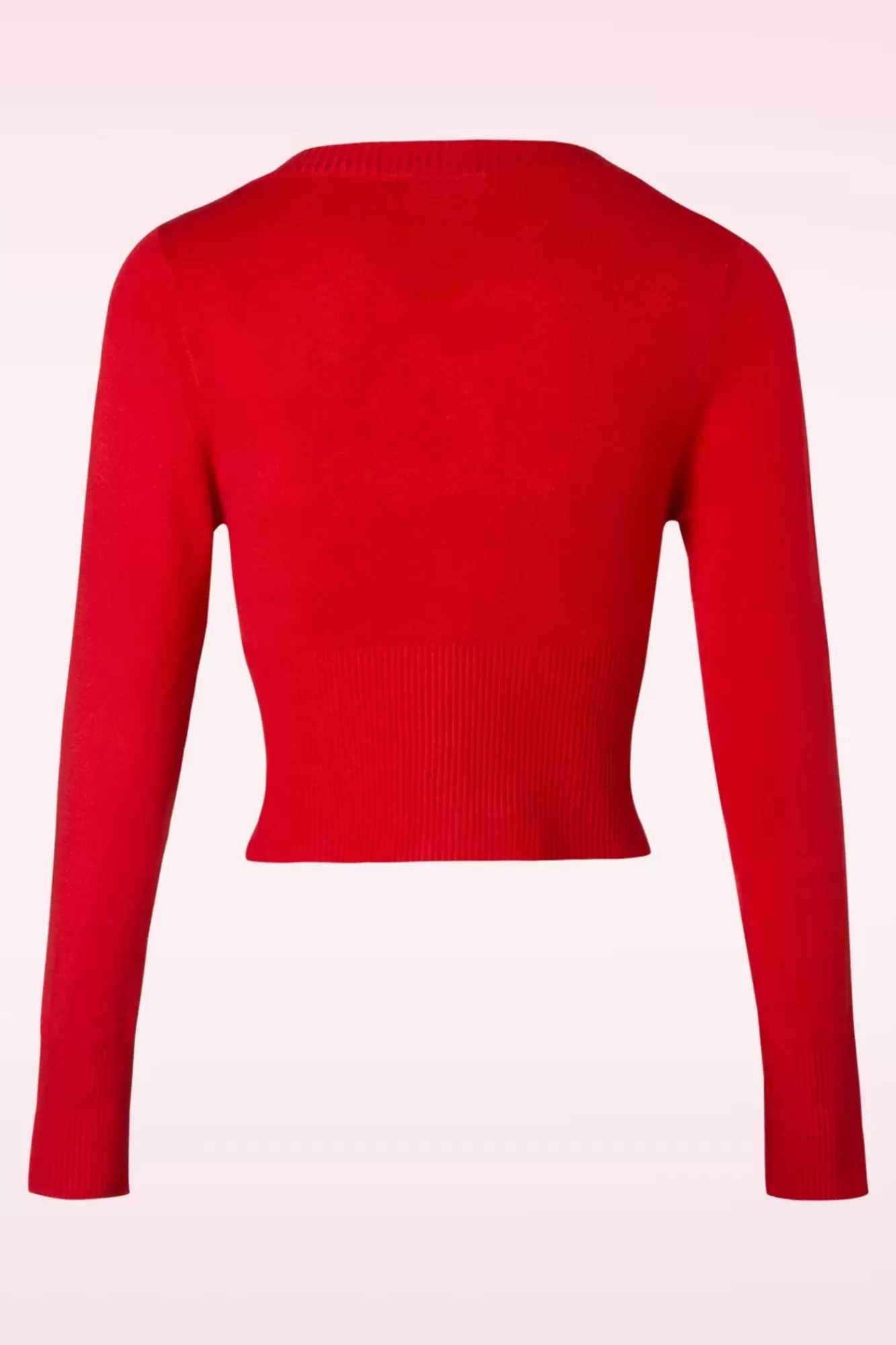 Banned Retro Let'S Go Dancing Vest In Lipstick Red | Vrouwen Vestjes