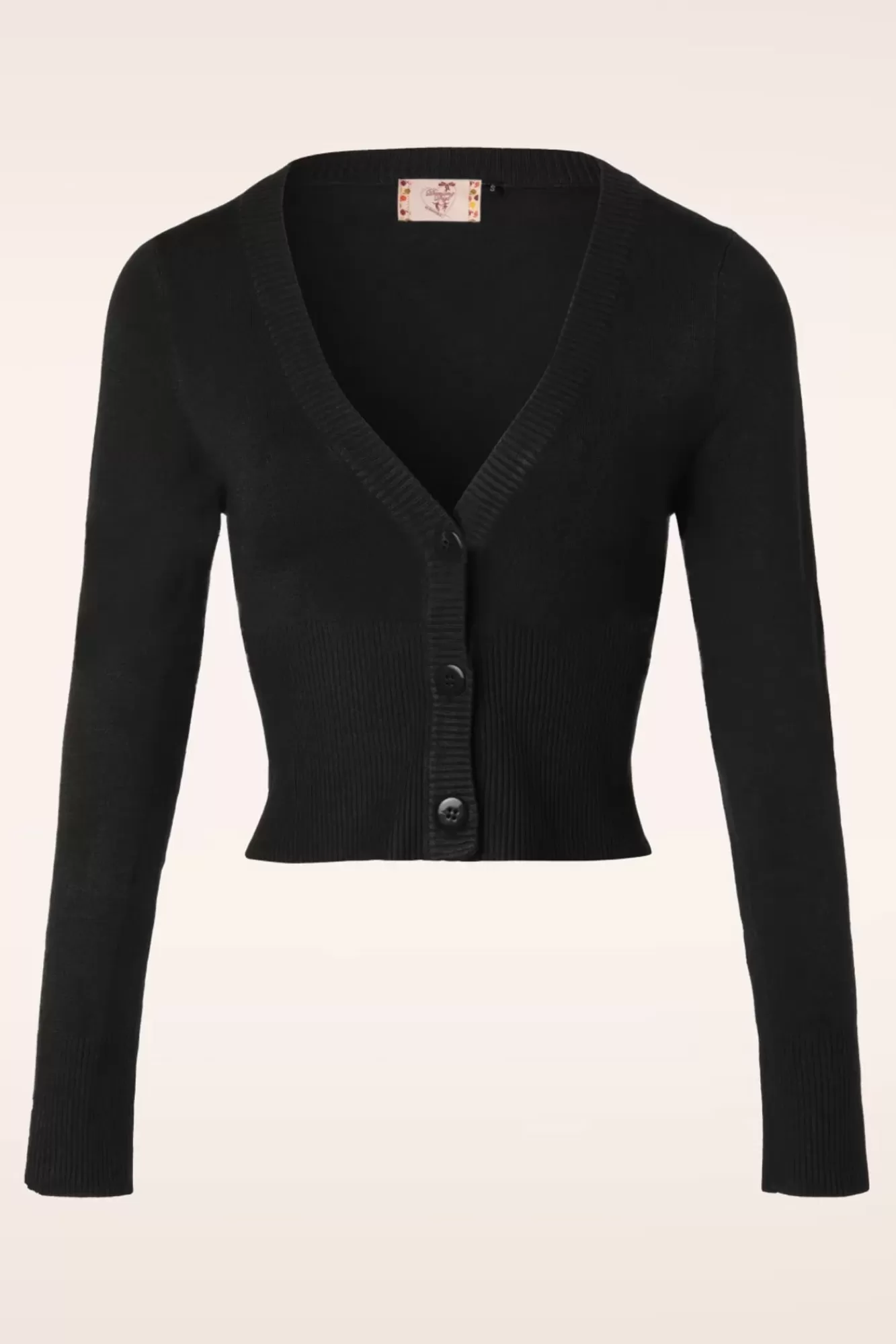 Banned Retro Let'S Go Dancing Vest In Zwart | Vrouwen Vestjes