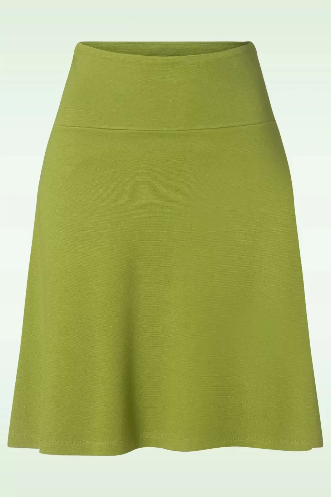King Louie Milano Uni Border Rok In Woodbine Groen | Vrouwen Rokken