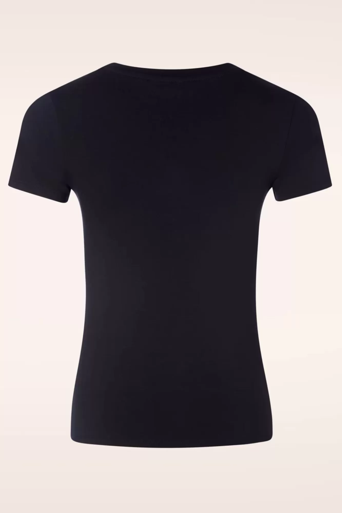 Queen Kerosin No Time T-Shirt In Zwart | Vrouwen T-Shirts
