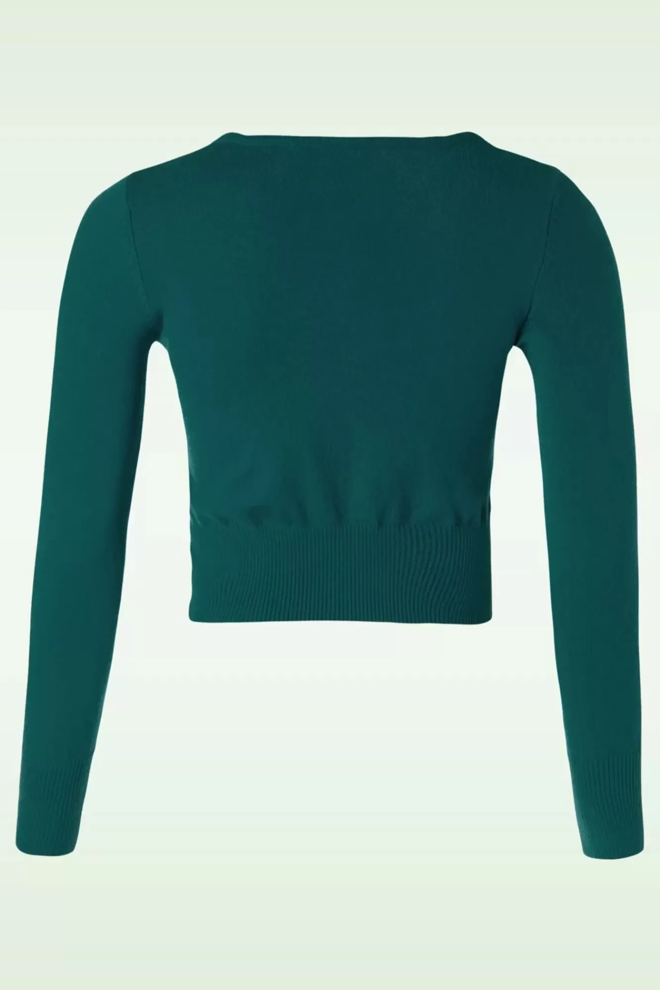 Mak Sweater Nyla Cropped Vest In Pauw Blauw | Vrouwen Vestjes
