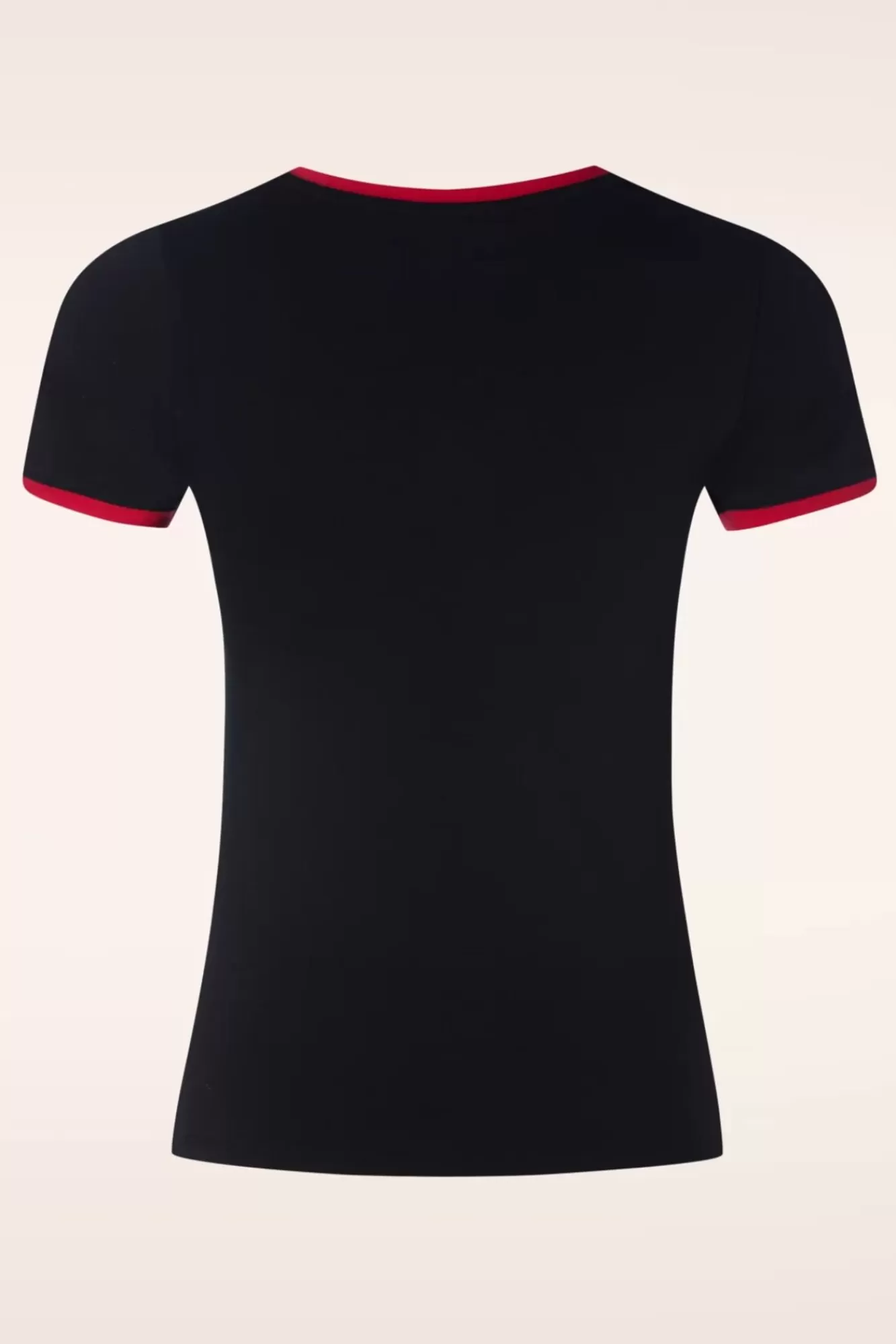 Queen Kerosin Queen Cafe T-Shirt In Zwart | Vrouwen T-Shirts
